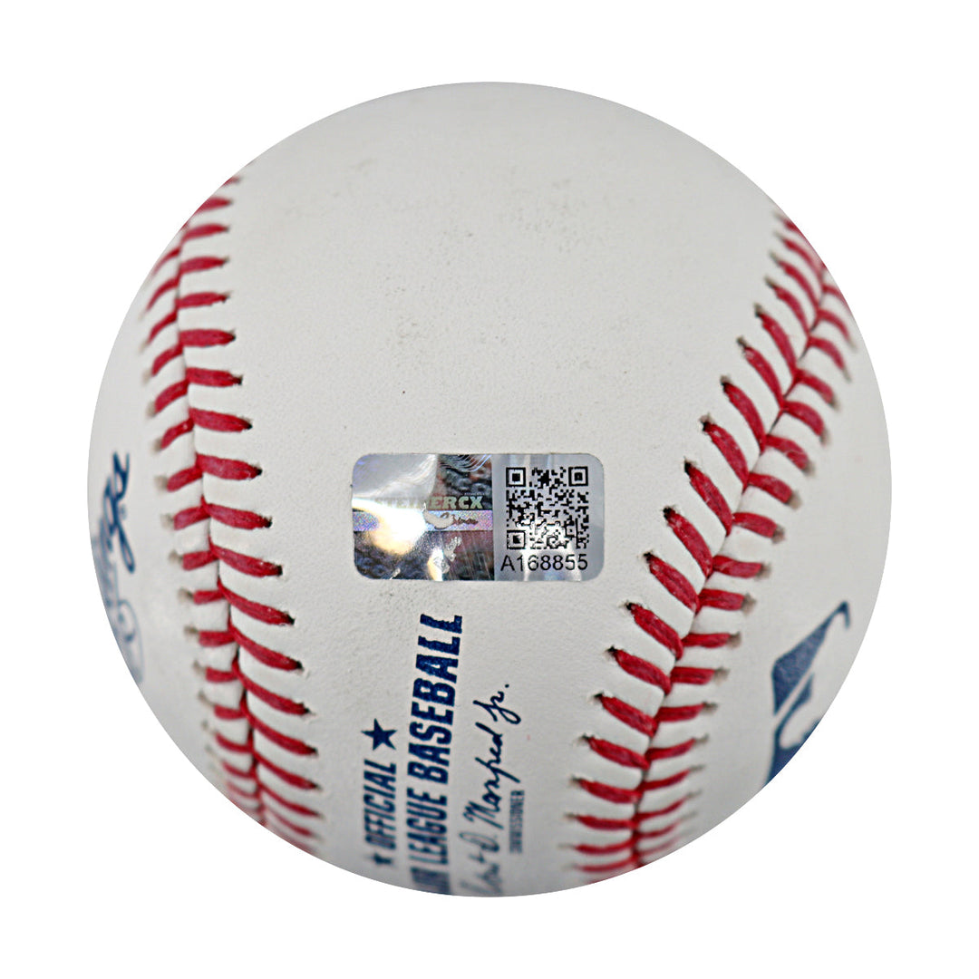 Dwight Doc Gooden New York Yankees Autographed Inscribed OMLB Baseball CX Auth