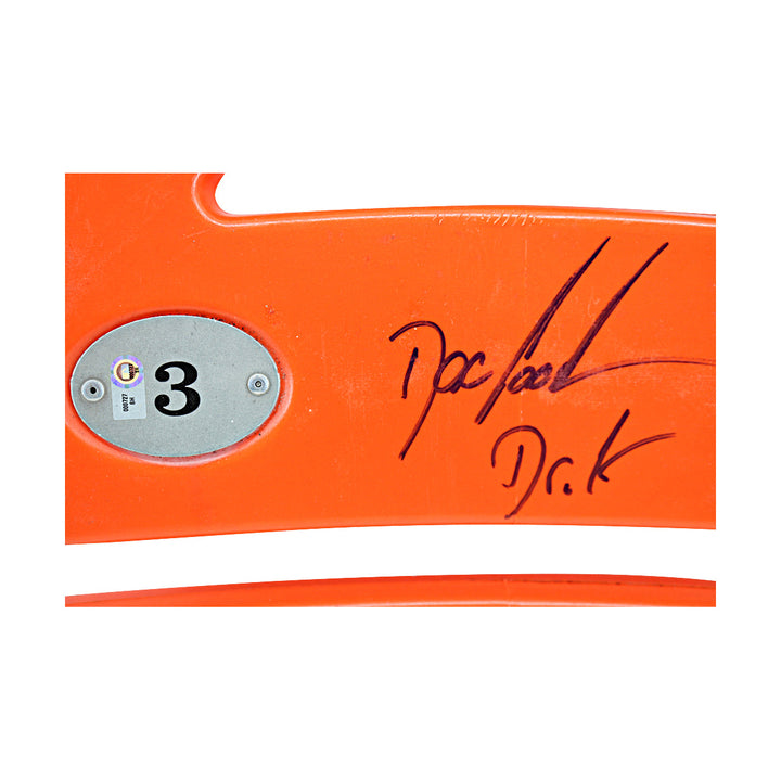 Dwight Doc Gooden New York Mets Autographed Stat 12 Inscription Shea Stadium Seatback LE/16 CX Auth & MLB Holo
