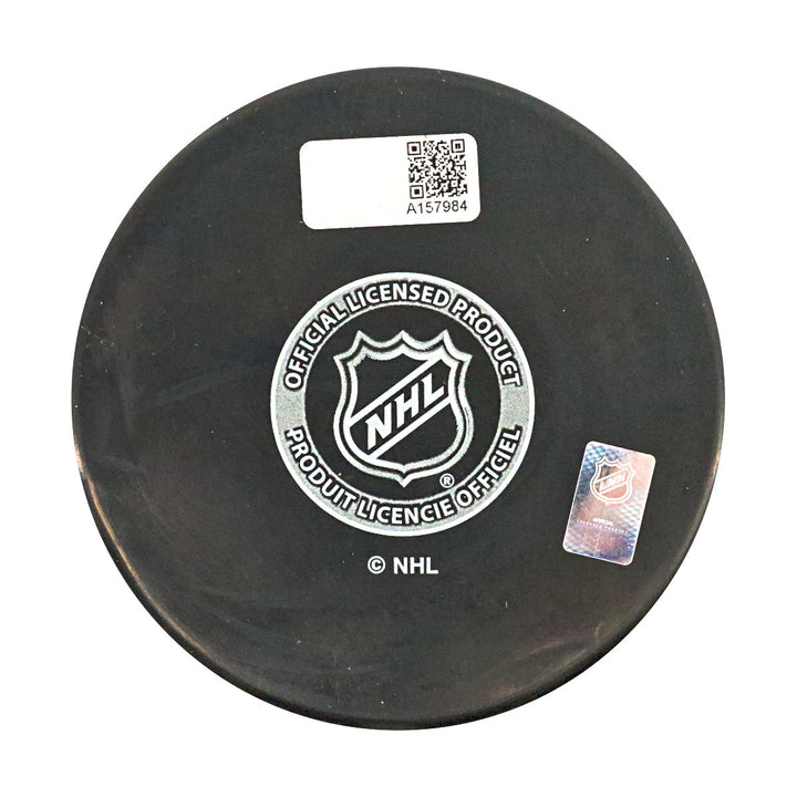 Adam Graves New York Rangers Autographed Signed Replica Rangers Puck (CX Auth)