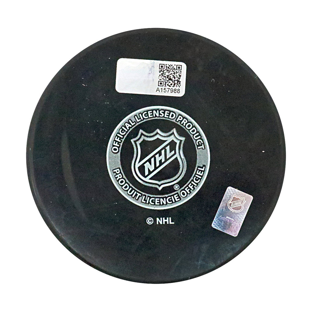 Adam Graves New York Rangers Autographed Signed Inscribed '94 Cup' Replica Rangers Puck (CX Auth)