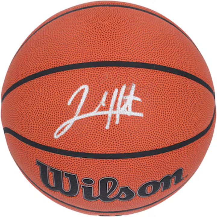 Josh Hart New York Knicks Autographed Wilson I/O Basketball Fanatics Auth
