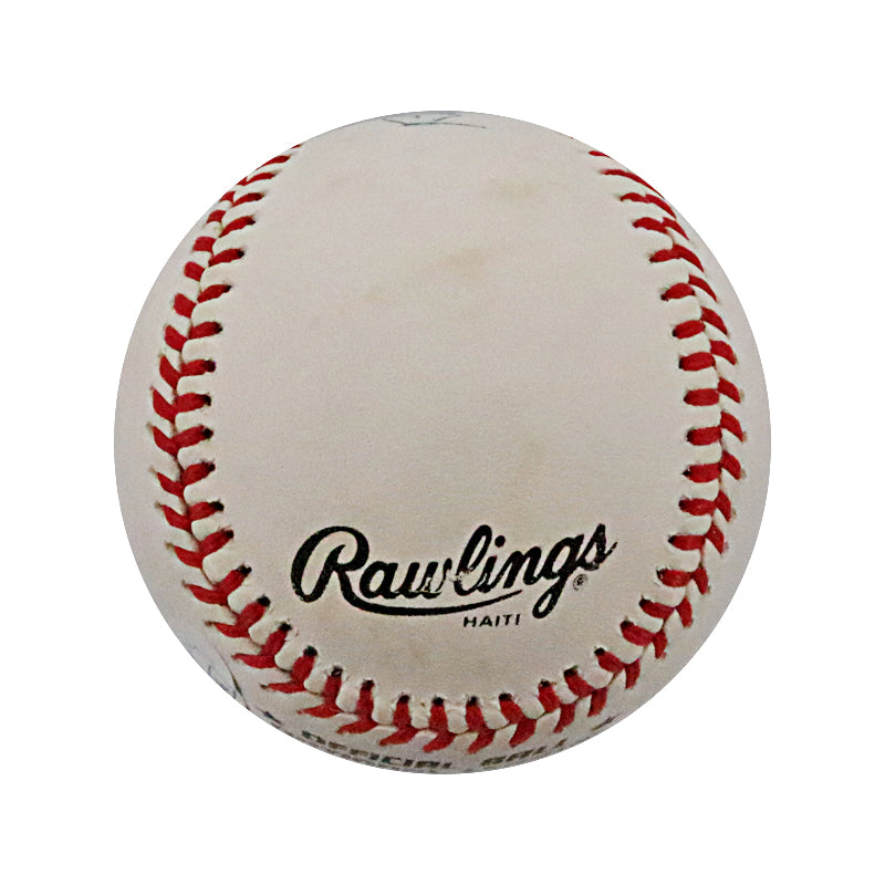 Billy Herman Chicago Cubs Brooklyn Dodgers Autographed Signed Bill White NL Baseball (JSA COA)