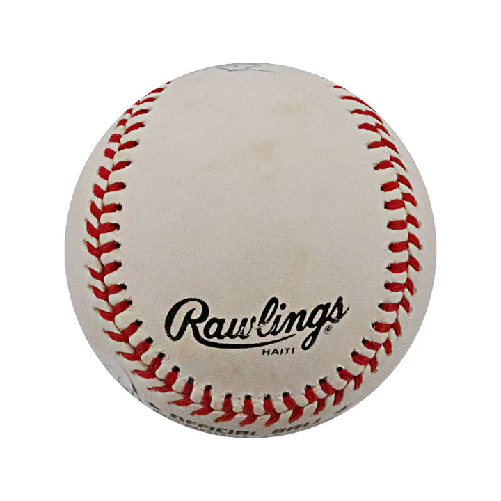 Billy Herman Chicago Cubs Brooklyn Dodgers Autographed Signed Bill White NL Baseball (JSA COA)