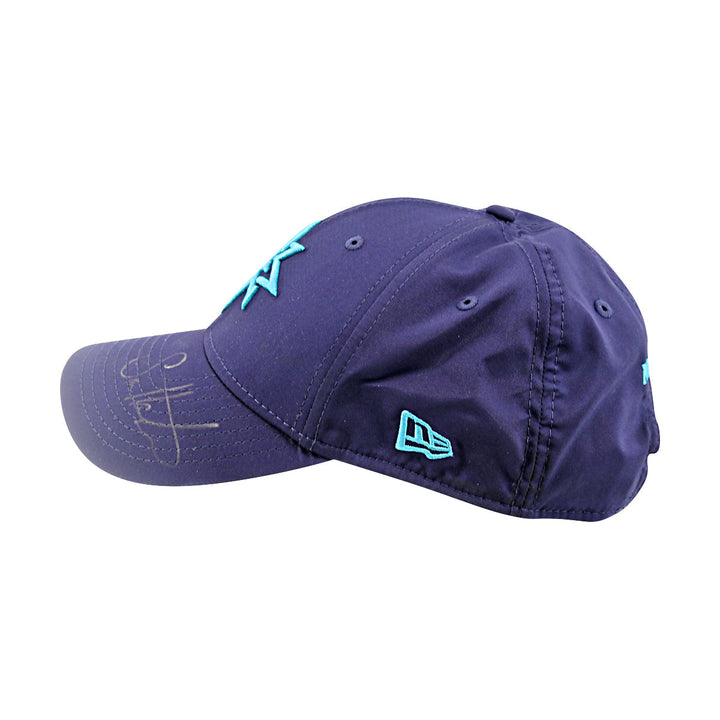 Sam Horsfield Team Majesticks Autographed Match Used New Era Blue Hat