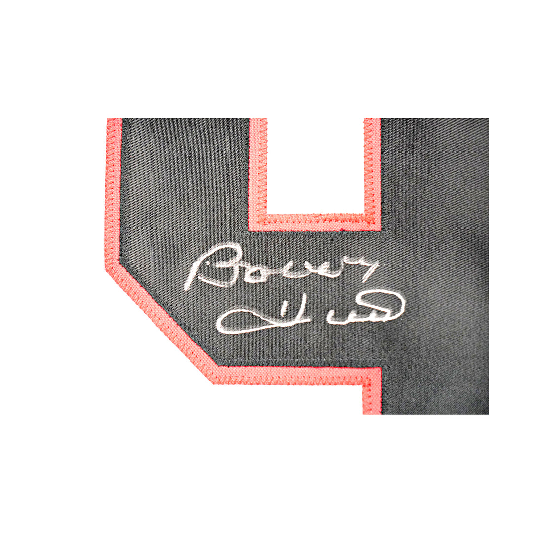 Bobby Hull Chicago Blackhawks Autographed White Custom Jersey JSA COA