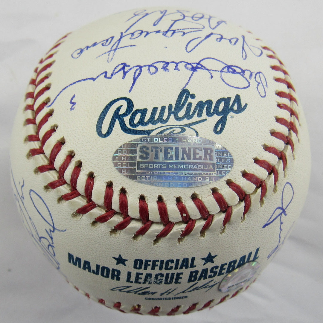 1969 New York Mets Team Signed Rawlings Baseball Steiner Hologram and MLB Hologram