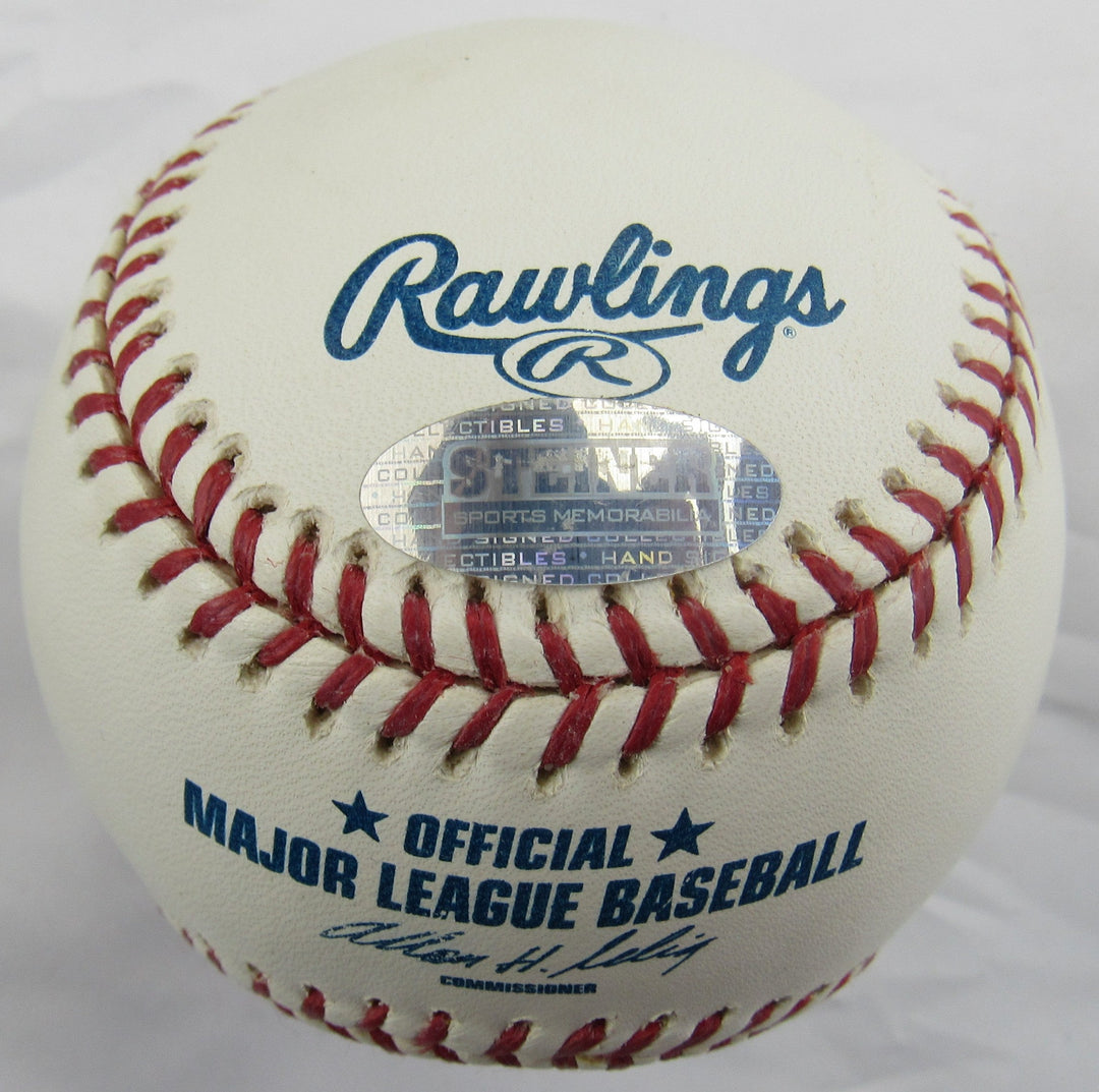 Duke Snider Signed Auto Rawlings Baseball w/ HOF Insc Steiner Hologram