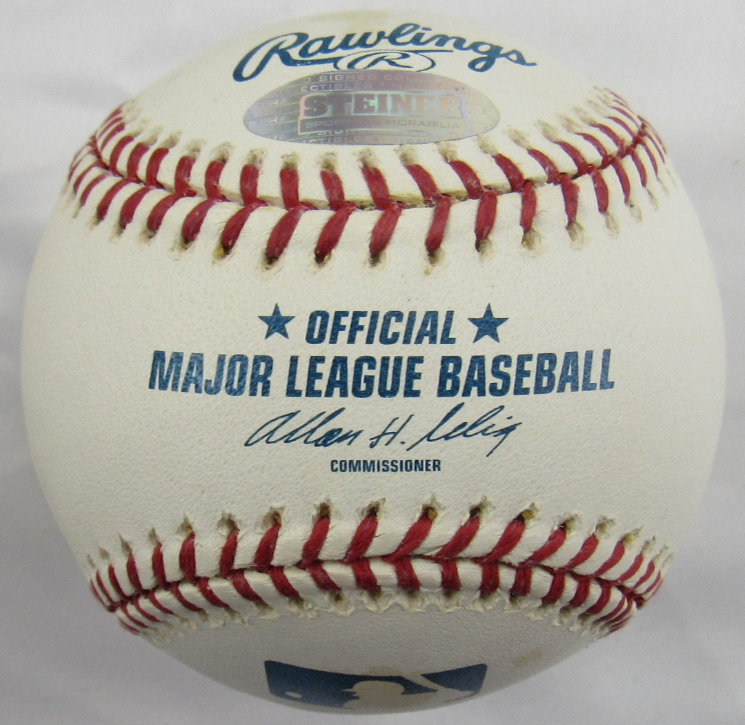 Nolan Ryan Signed Auto Rawlings Baseball Steiner Hologram