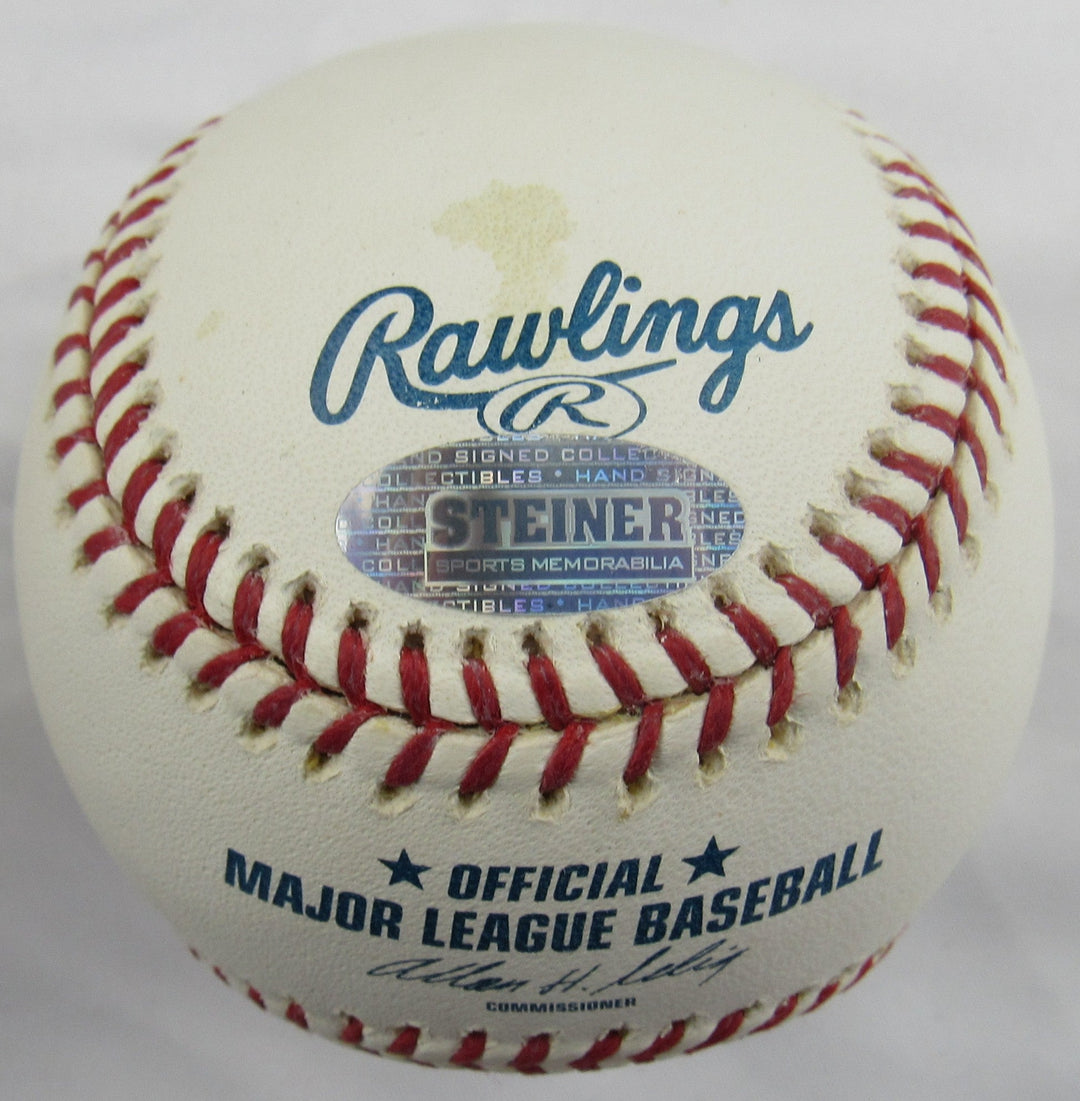 Nolan Ryan Signed Auto Rawlings Baseball Steiner Hologram