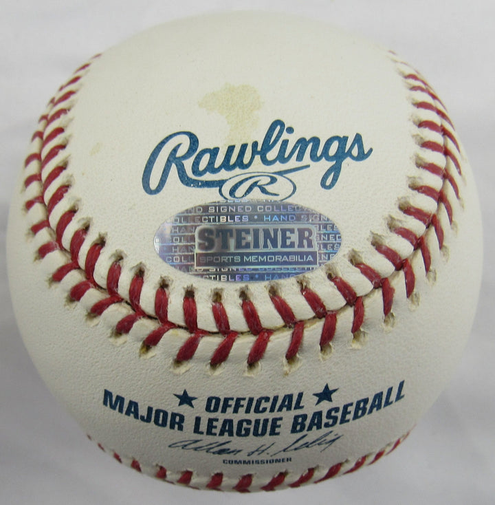 Nolan Ryan Signed Auto Rawlings Baseball Steiner Hologram