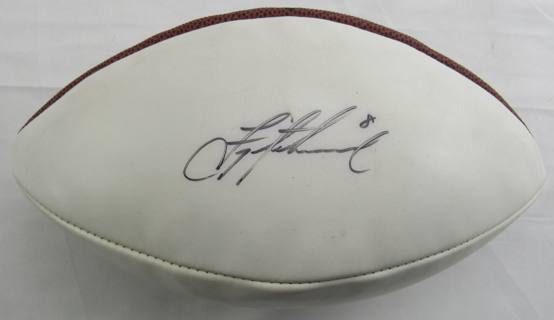 Troy Aikman Signed Wilson Football JSA CS78510 - White Panel