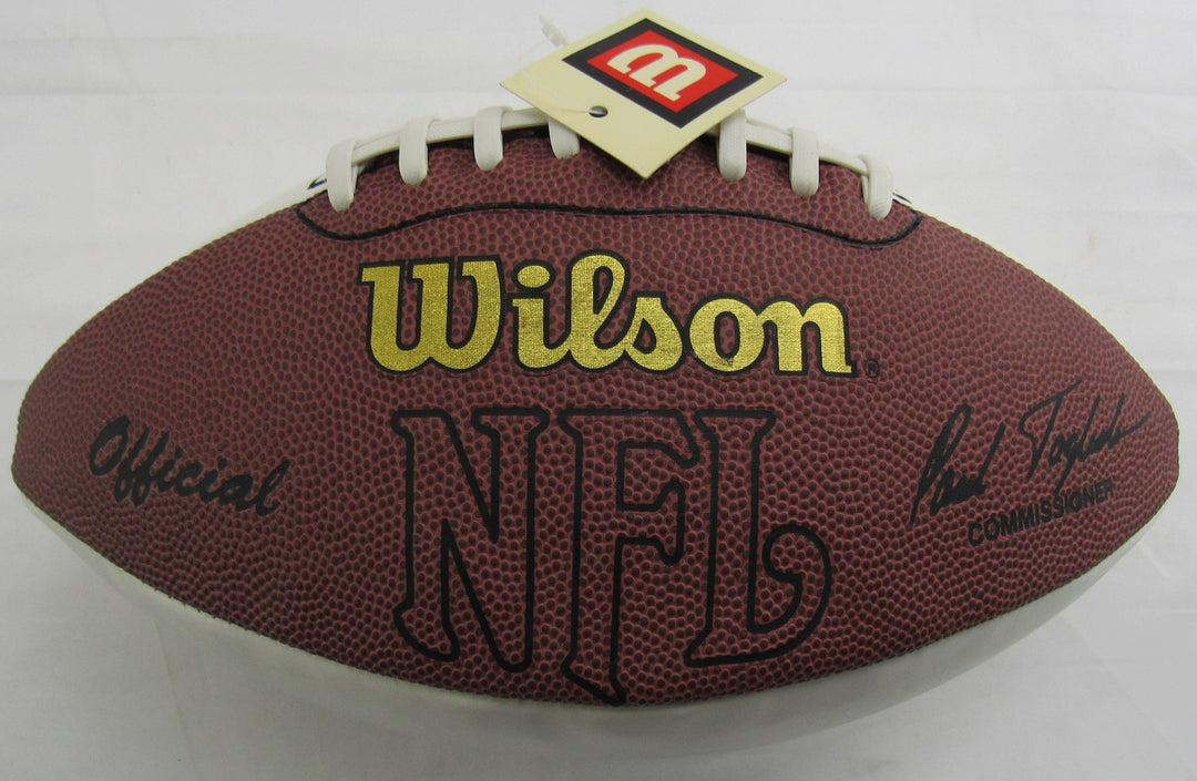 Troy Aikman Signed Wilson Football JSA CS78510 - White Panel