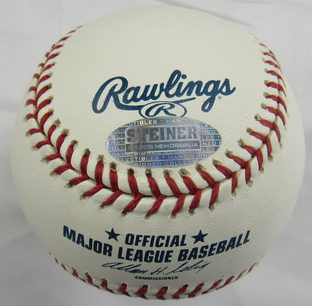 Bobby Murcer Signed Auto Rawlings Baseball Steiner Hologram