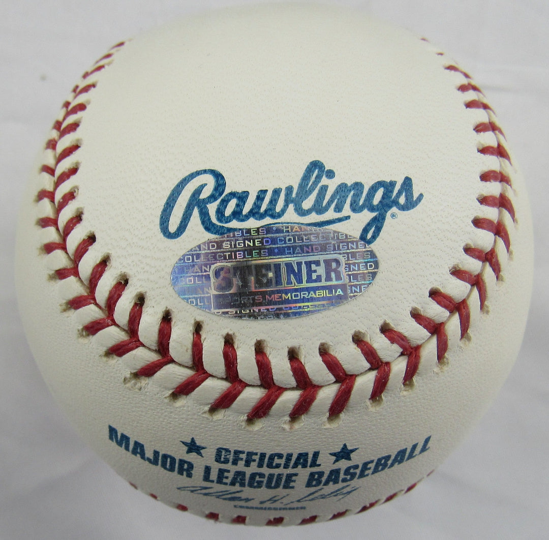 Stan Musial Signed Auto Rawlings Baseball Steiner Hologram / MLB Hologram