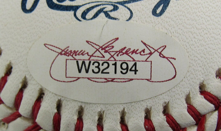 Reggie Jackson Signed Rawlings Baseball JSA W32194