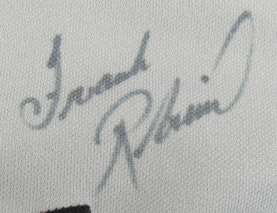 Frank Robinson Brooks Robinson Jim Palmer Signed Rawlings Baseball Jersey JSA CS78508