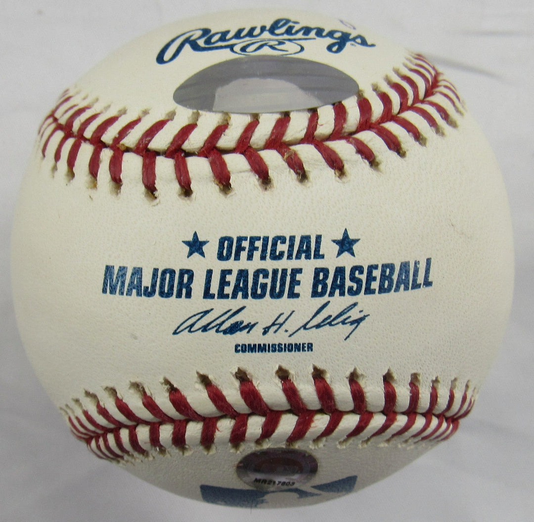 Derek Jeter Tino Martinez Bernie Williams Multi Signed Auto Rawlings Baseball Steiner Hologram