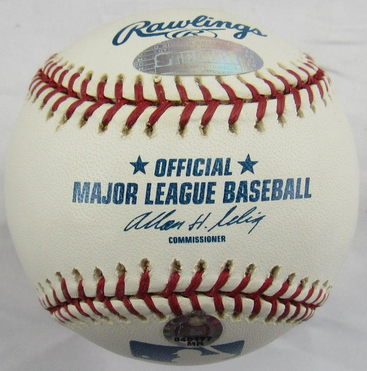 Wade Boggs Signed Auto Rawlings Baseball w/ HOF Insc Steiner Hologram/MLB Hologram
