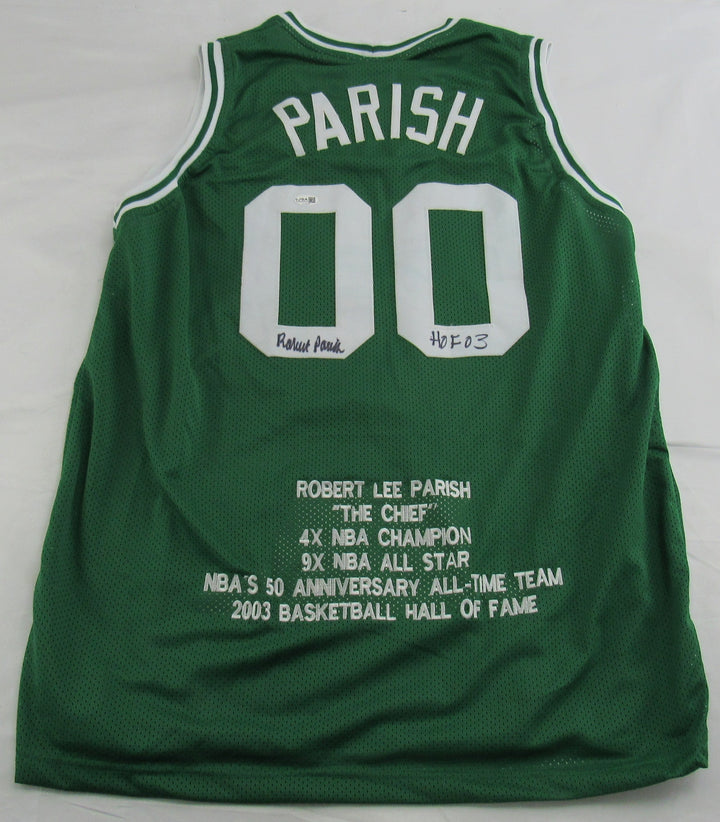Robert Parrish Signed Celtics Jersey JSA CS78509