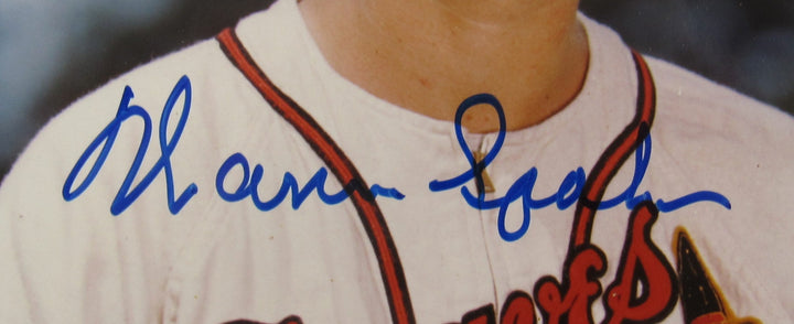 Warren Spahn Signed 8x10 Photo JSA CS78622