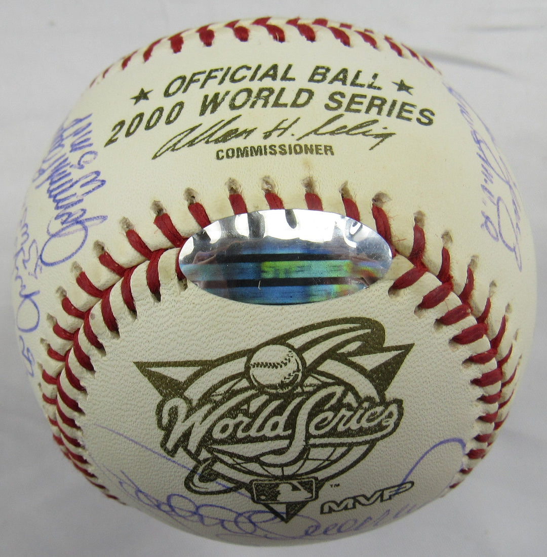 Multi Signed Auto Rawlings World Series MVP Baseball w/ Multiple Insc Steiner Hologram