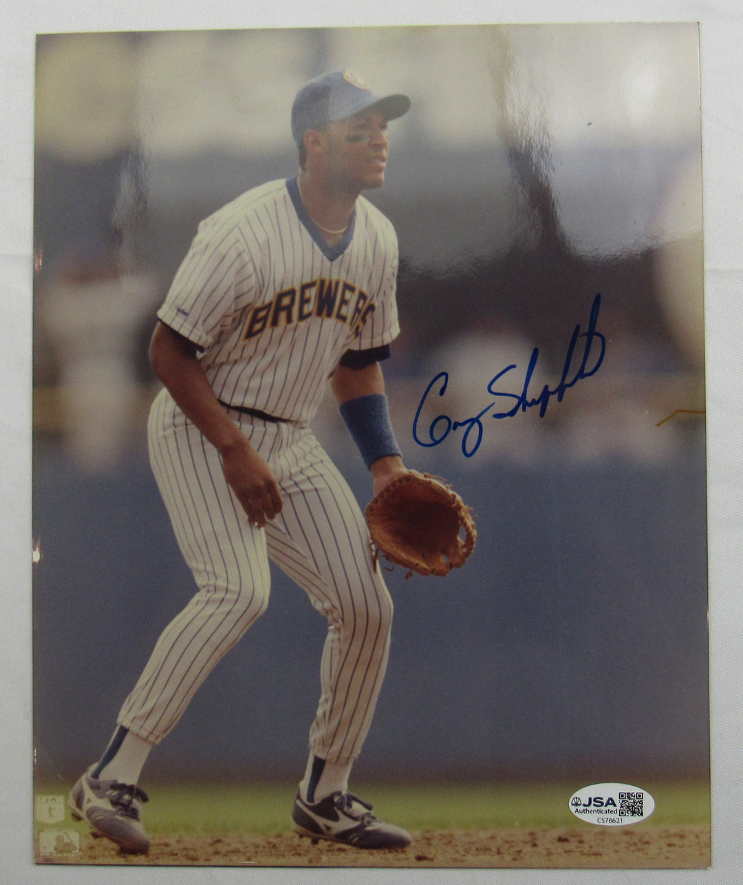 Gary Sheffield Signed 8x10 Photo JSA CS78621
