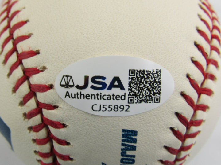 Johnny Damon Signed Auto Rawlings Baseball JSA CJ55892