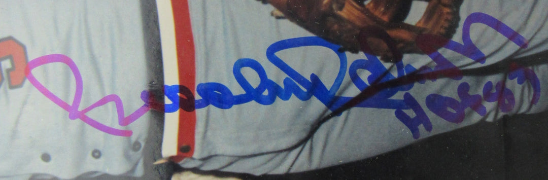 Al Kaline Brooks Robinson Signed Auto 8x10 Photo JSA CL03933