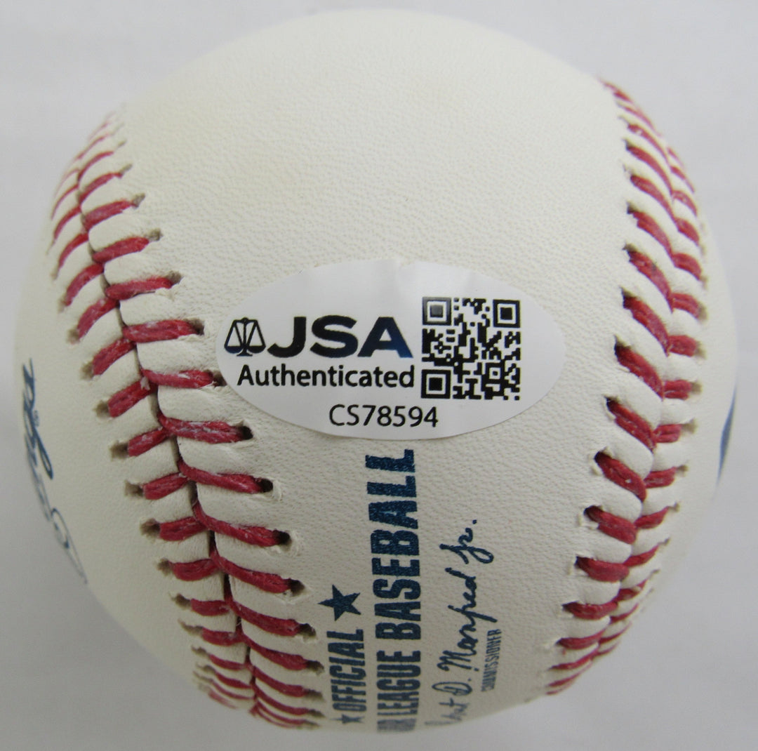 Ben Rice Signed Rawlings Baseball JSA CS78594