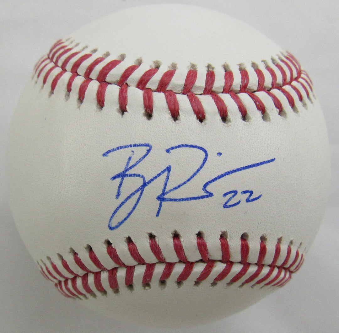 Ben Rice Signed Rawlings Baseball JSA CS78593