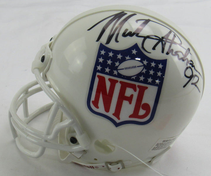 Michael Strahan Signed NFL Mini Helmet JSA CS78698
