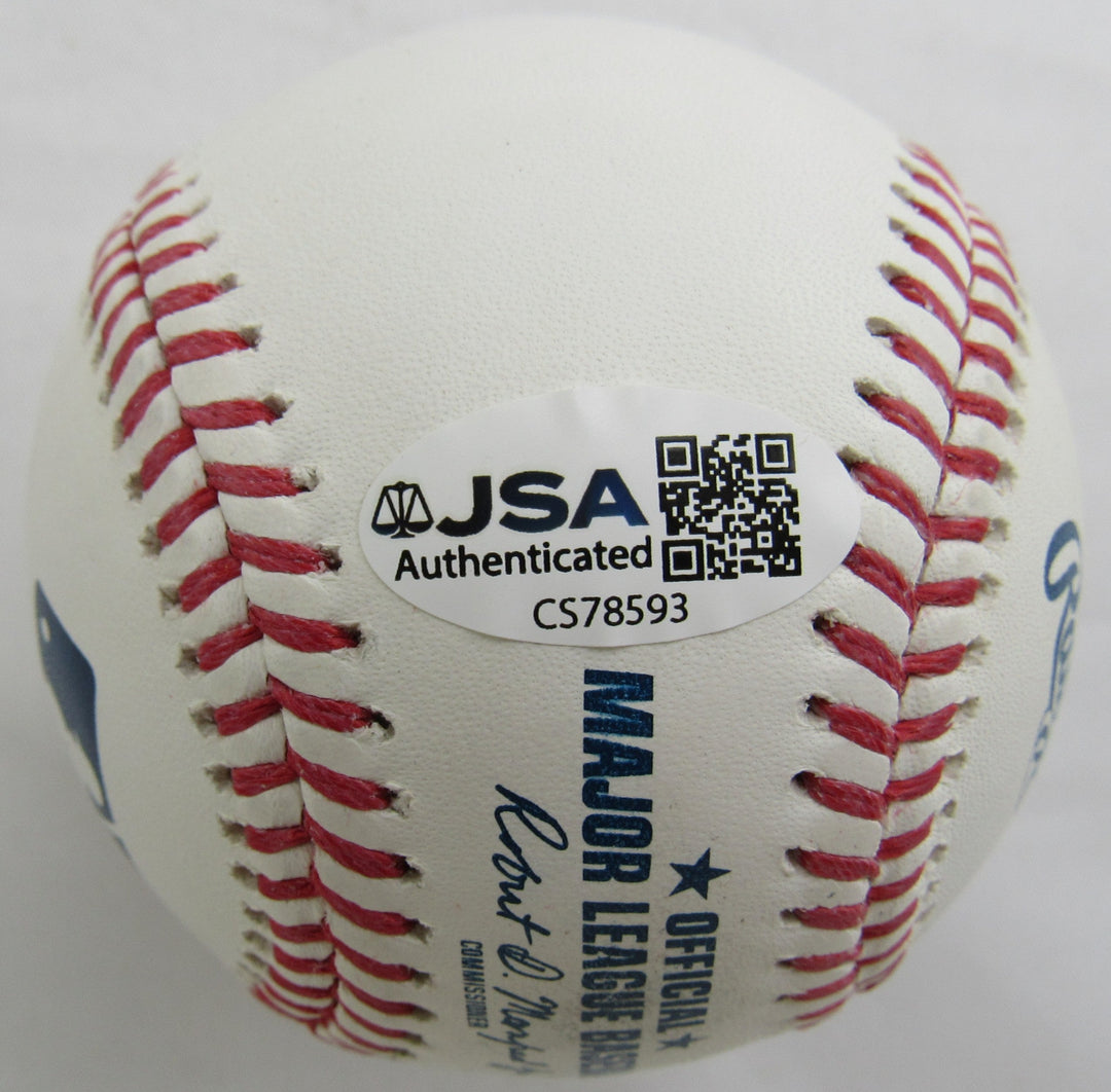 Ben Rice Signed Rawlings Baseball JSA CS78593