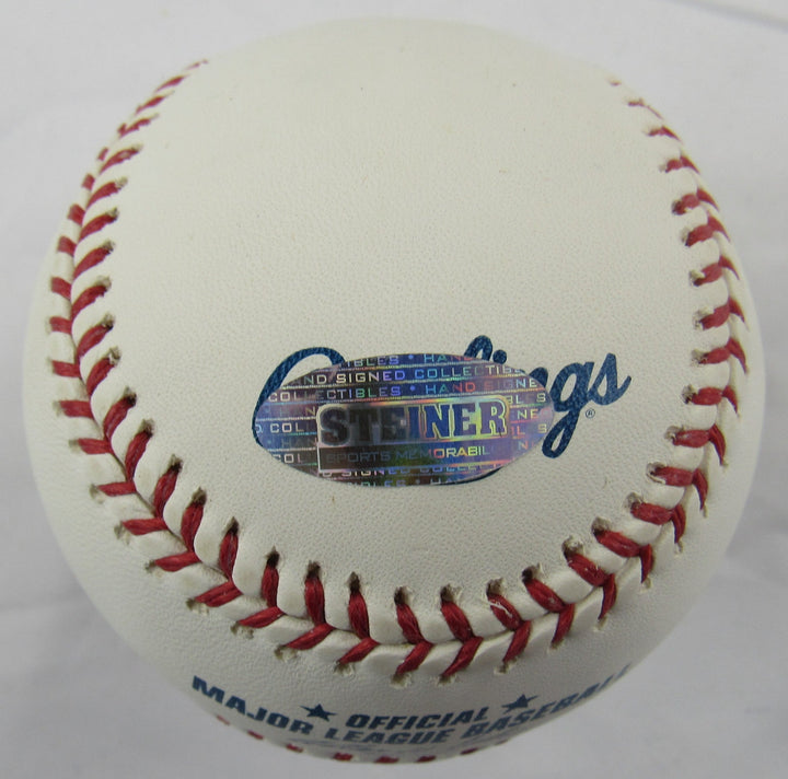 Brian Cashman Signed Auto Rawlings Baseball Steiner Hologram