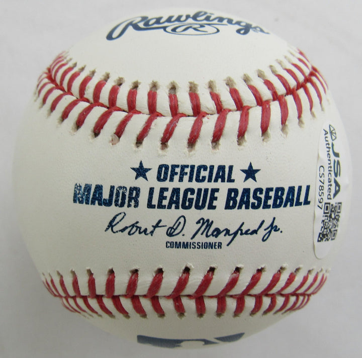 Ben Rice Signed Rawlings Baseball JSA CS78597