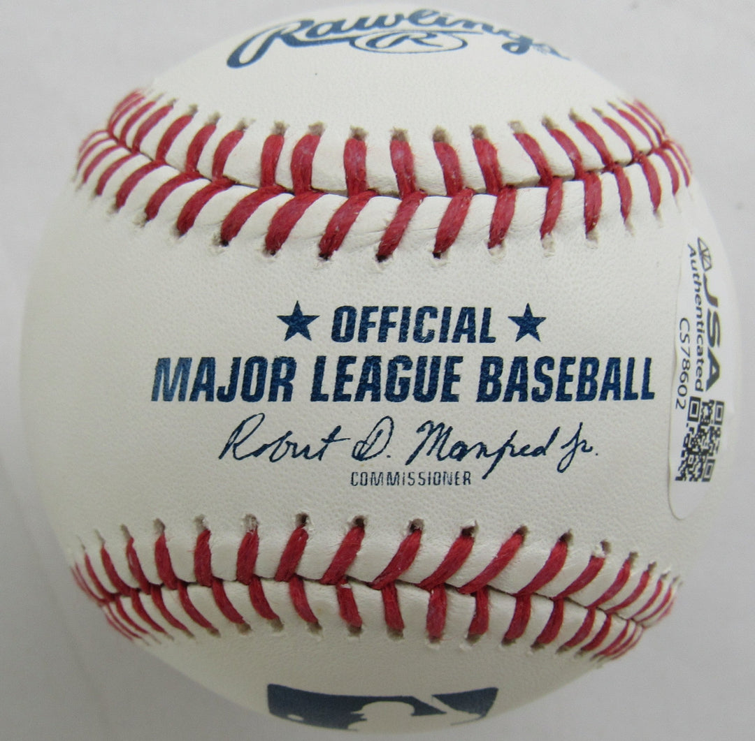 Max Fried Signed Rawlings Baseball JSA CS78602