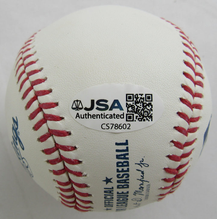 Max Fried Signed Rawlings Baseball JSA CS78602
