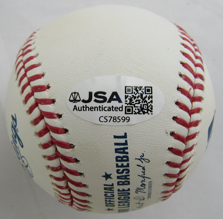 Max Fried Signed Rawlings Baseball JSA CS78599
