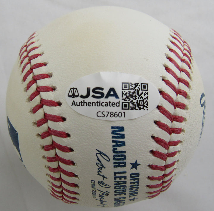 Max Fried Signed Rawlings Baseball JSA CS78601