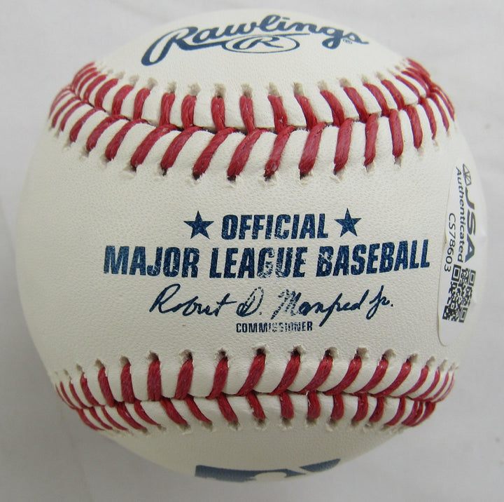 Cam Schlittler Signed Rawlings Baseball JSA CS78603