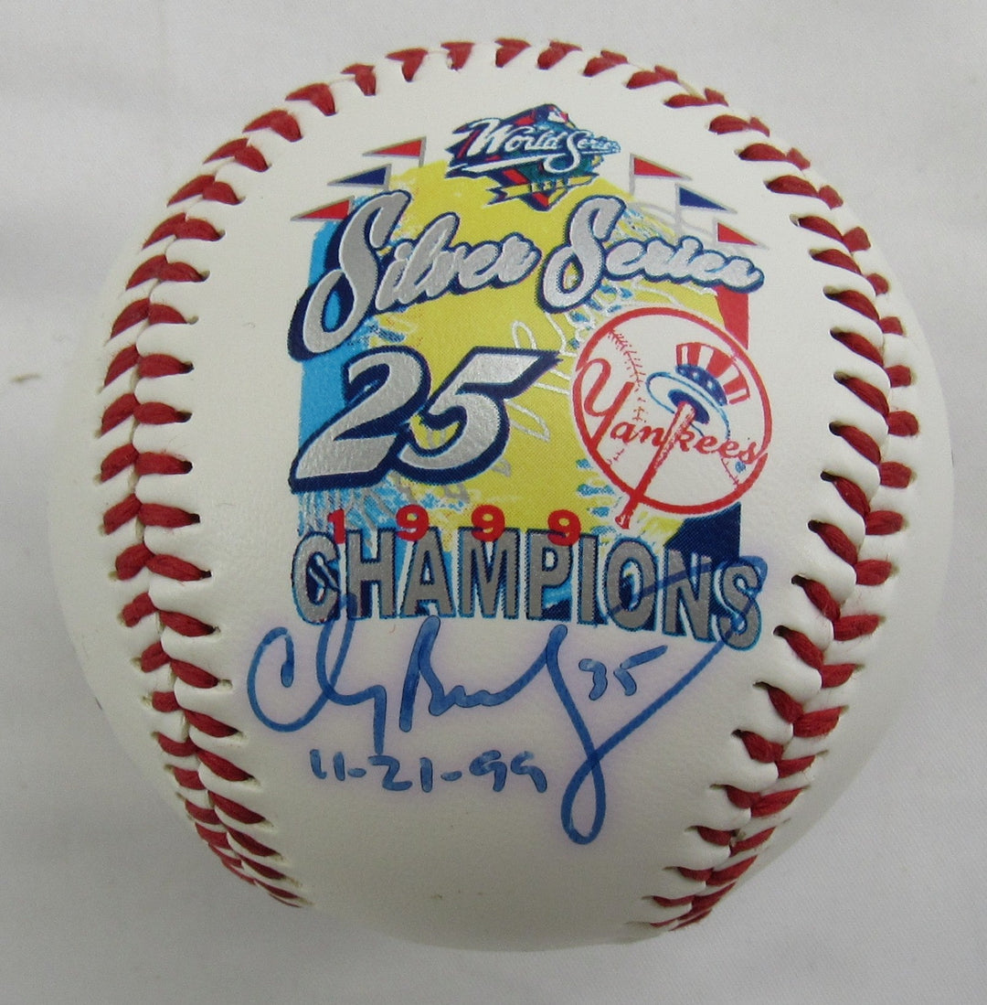 Clay Bellinger Signed Auto Rawlings Baseball B170