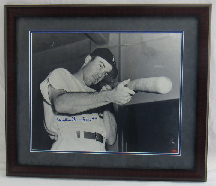 Duke Snider Signed Framed Photo JSA CS78701