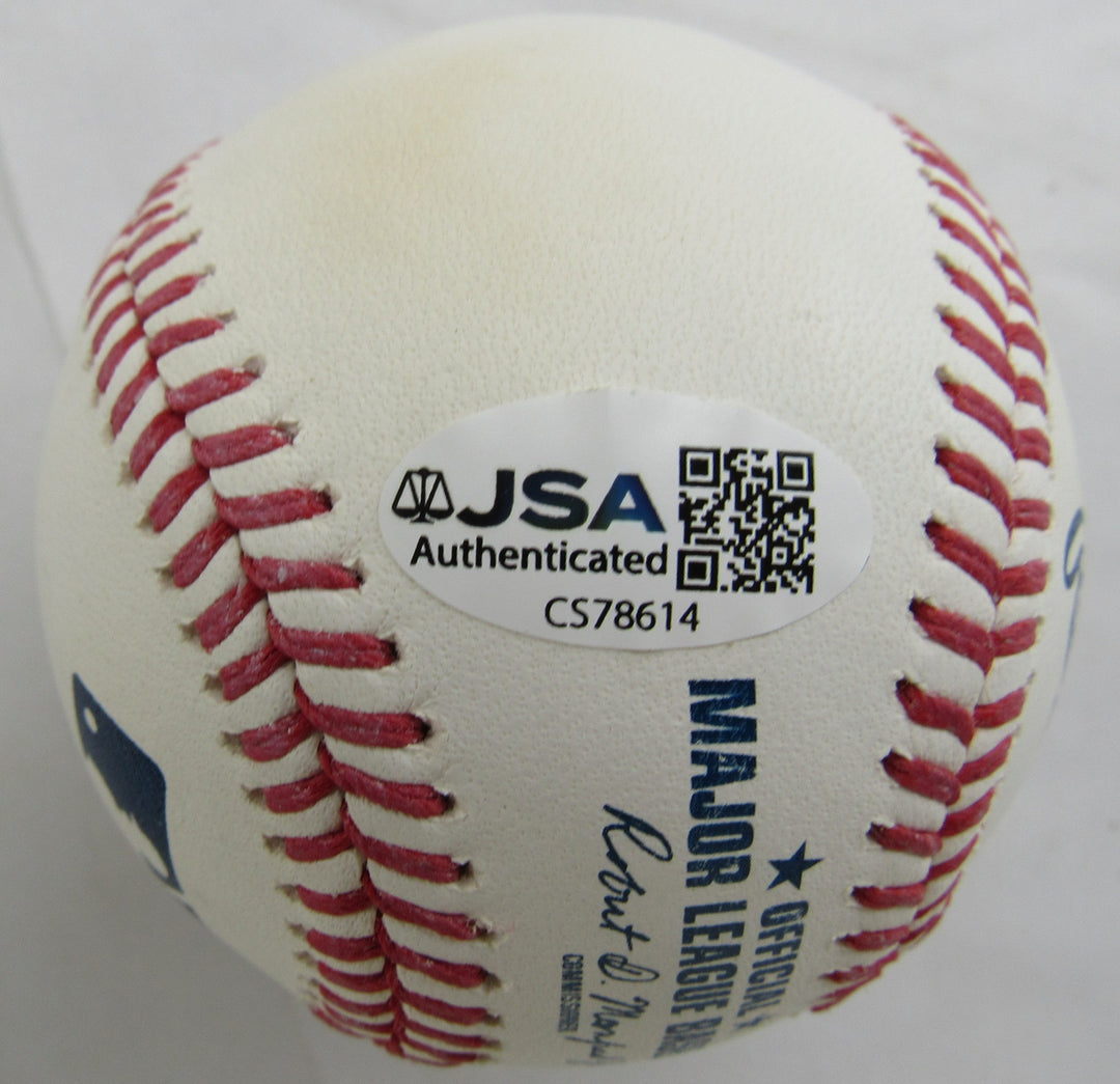 Gerritt Cole Signed Rawlings Baseball JSA CS78614