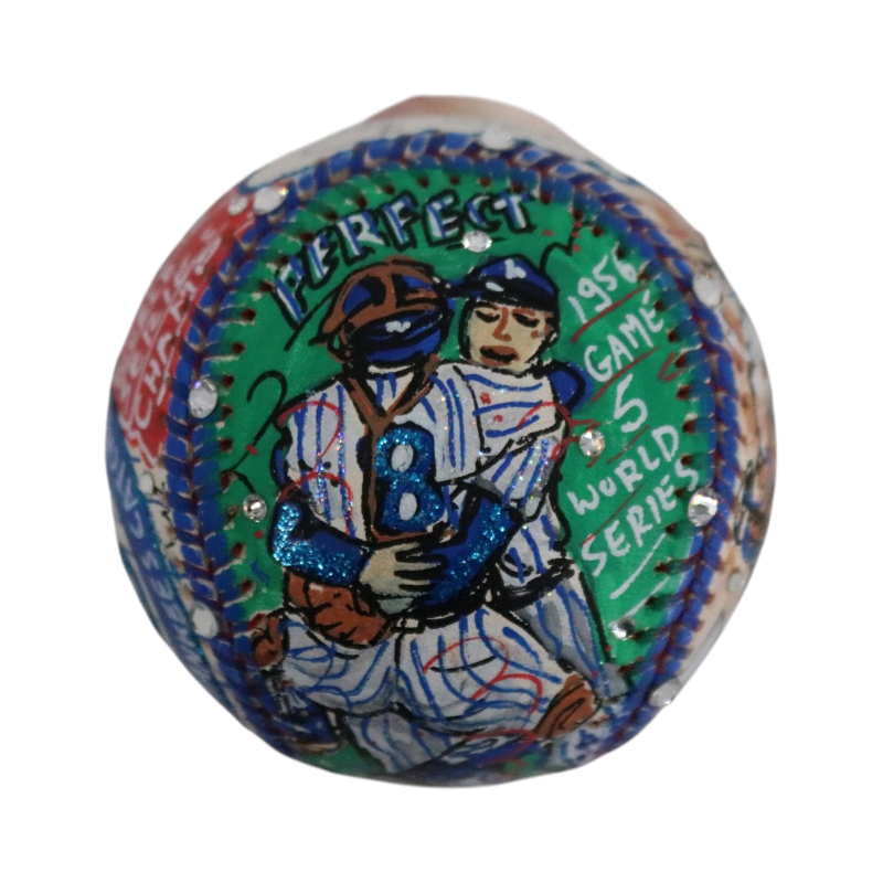 Yogi Berra New York Yankees Signed Inscribed Fazzino Pop Art Baseball (JSA LOA)