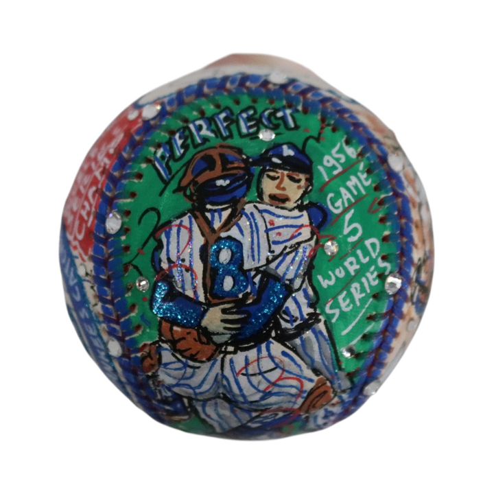 Yogi Berra New York Yankees Signed Inscribed Fazzino Pop Art Baseball (JSA LOA)