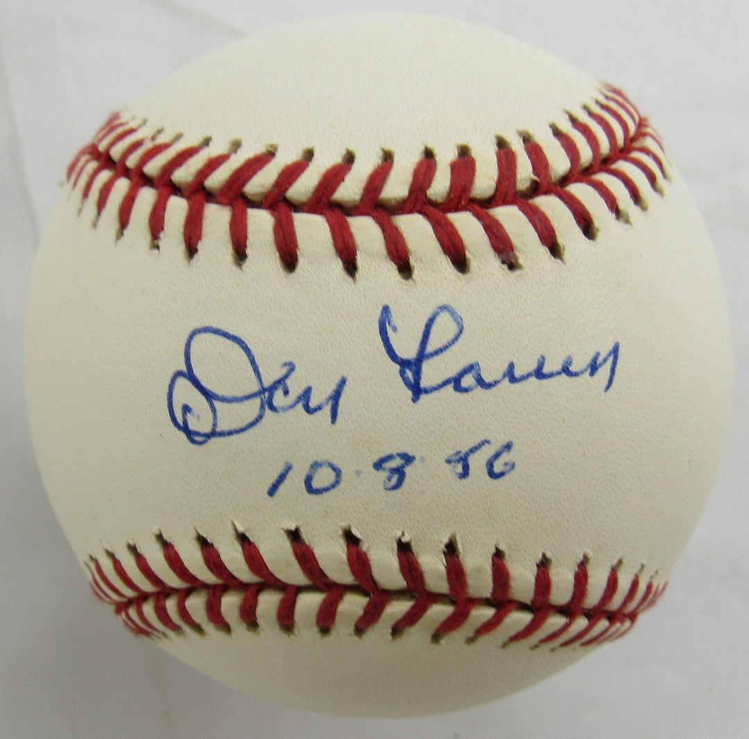Don Larsen Signed Rawlings Baseball JSA CS78580