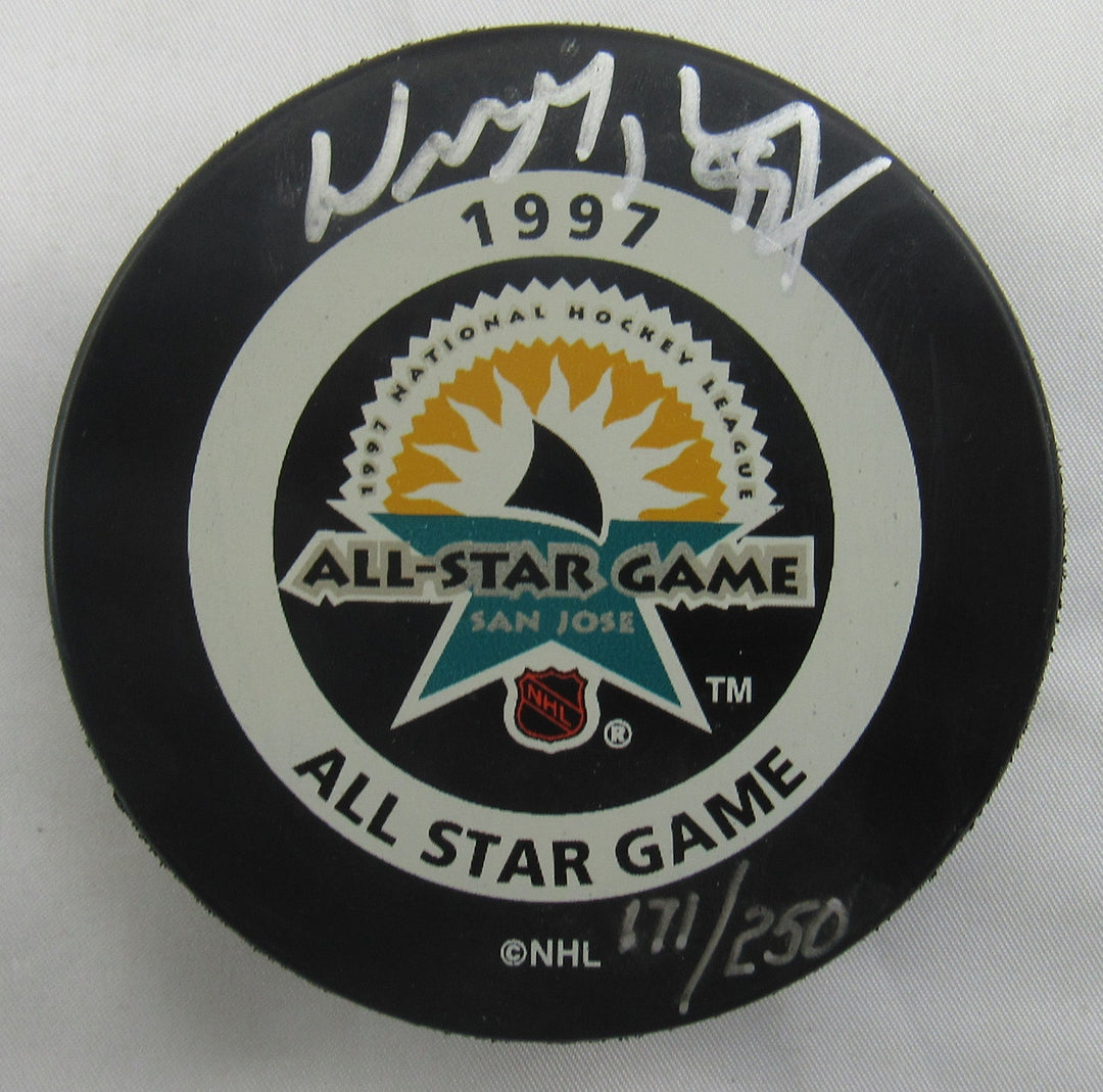 Wayne Gretzky Signed Auto All Star Game Puck UDA COA