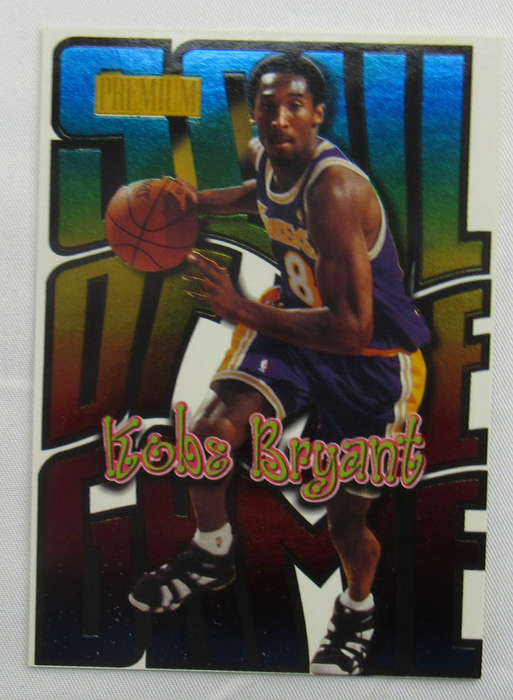 1998-1999 Skybox Soul of the Game Kobe Bryant Lakers #6/15 Insert NBA Card