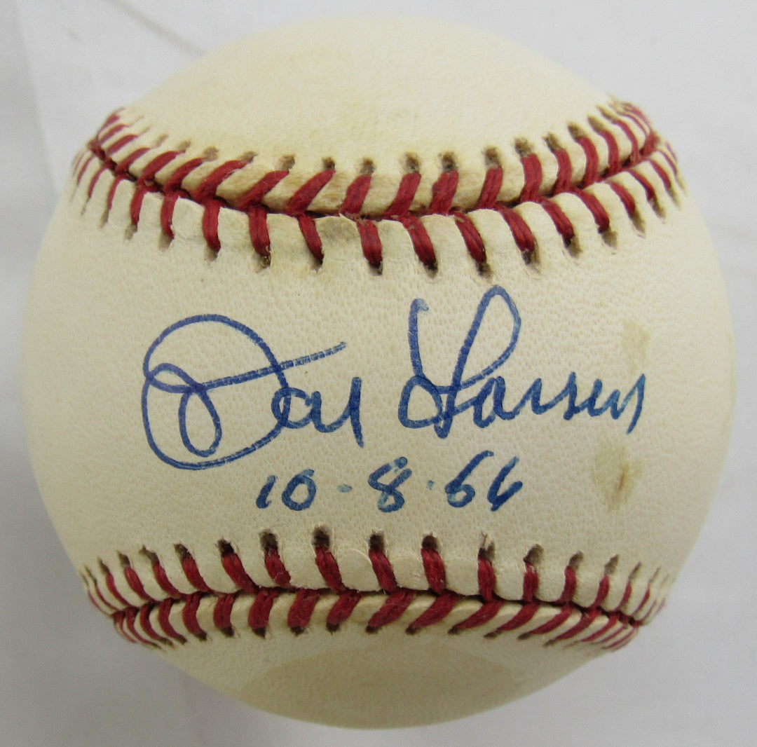 Don Larsen Signed Rawlings Baseball JSA CS78577