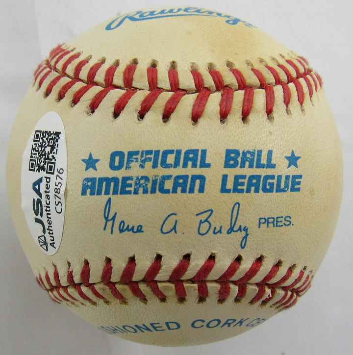 Don Larsen Signed Rawlings Baseball JSA CS78576