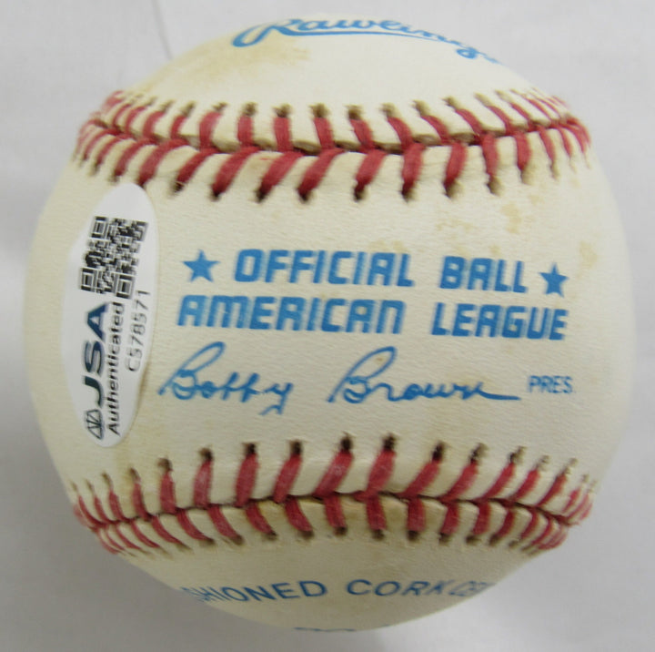 Don Larsen Signed Rawlings Baseball JSA CS78571